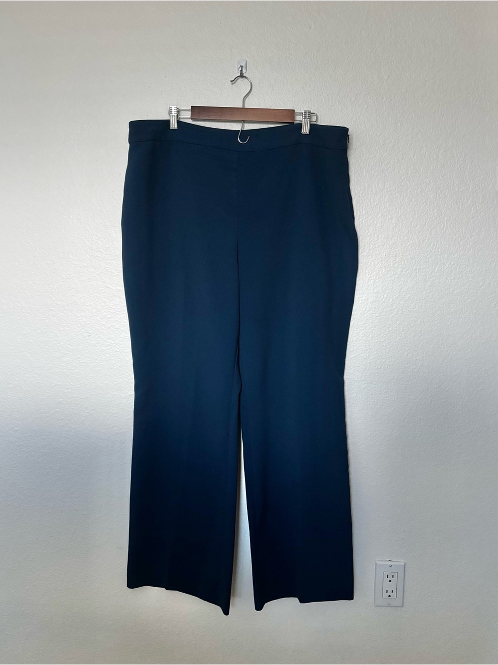 Ann Taylor Classic Women's Navy Dress Pants Plus Size 18